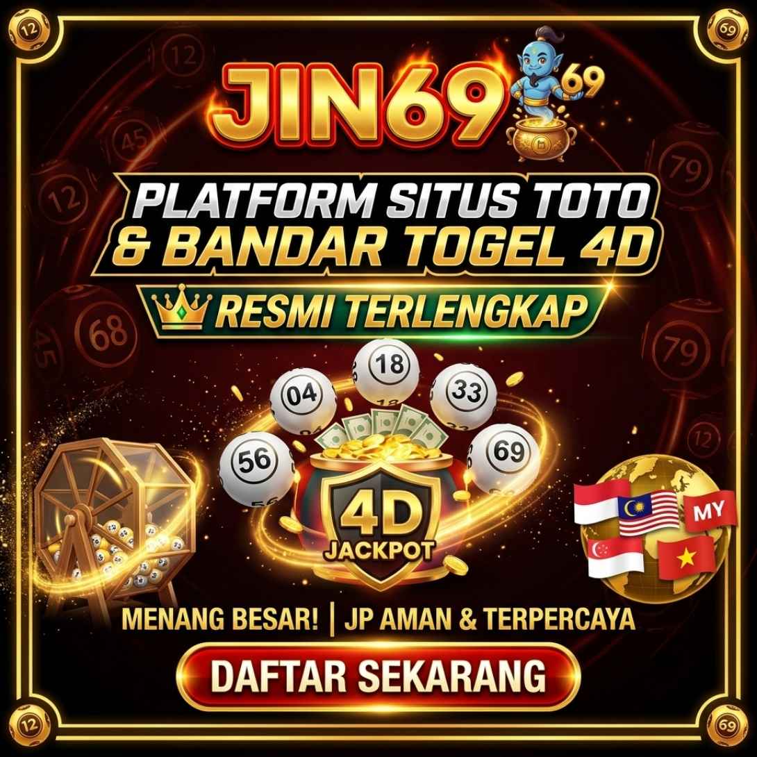 JIN69 # Platform Situs Toto & Bandar Togel 4D Resmi Terlengkap